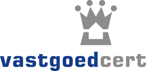 Logo met tekst Vastgoed.nl